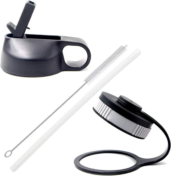 32 oz Softball Water Bottle, Flask Sports with 2 Lids Double Wall Vacuum Insulated Stainless Steel Wide Mouth Hot & Cold Thermo Mug (32oz, Yellow Softball)