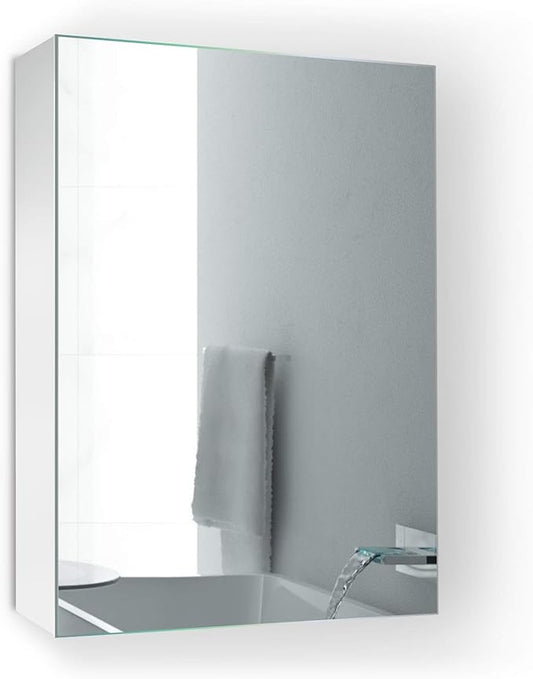 Krugg Medicine Cabinet | Recess or Surface Mount | Blum Hinge 170 Degree Soft Close | (20"x30")
