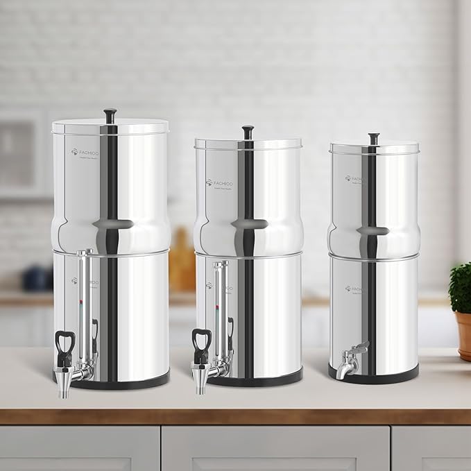 NSF/ANSI 372 Certified Filters, Gravity Filtration System and Waterdrop (Pack of 4) AAA