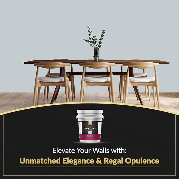 EVOLVE Signature Paint & Primer: Luxury Paint & Primer for Indoor & Outdoor Surfaces, Minimal Odor, Eggshell Sheen (Starship Gray, 5 Gallon)