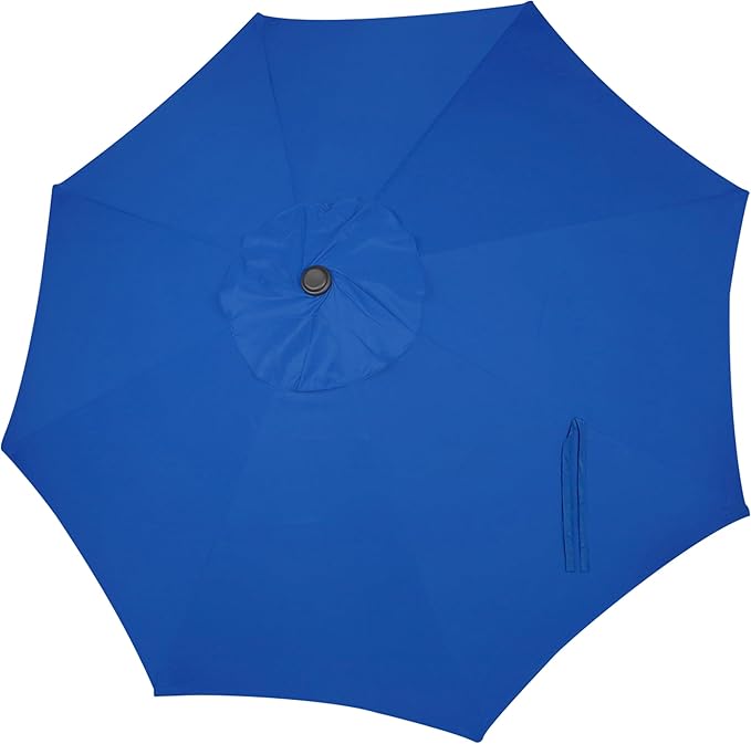 Blissun 9ft Patio Umbrella Replacement Canopy, Market Umbrella Top, Outdoor Table Umbrella Canopy for 8 Ribs, Canopy Only