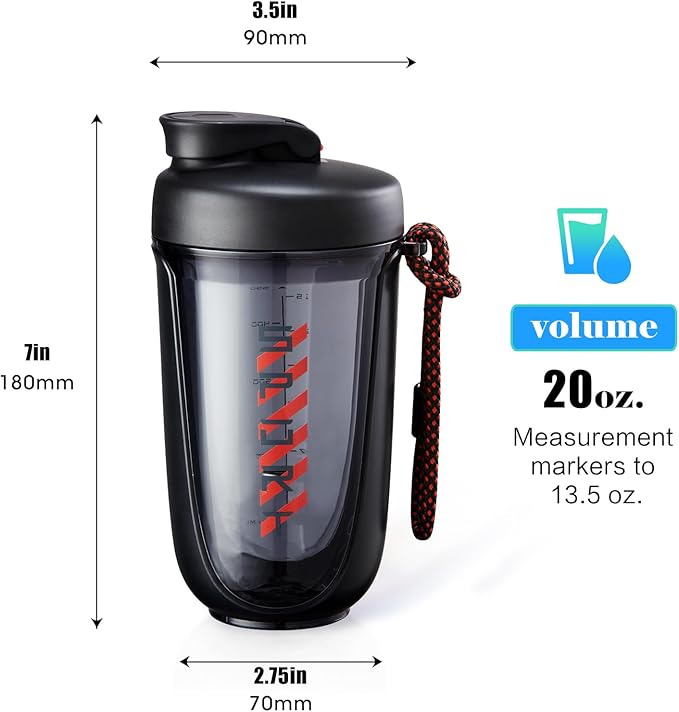 shaker cups for protein shakes 20 oz protein shaker bottle，Leak Proof，The Perfect Shaker for the Gym, Pre-Workout Bottle，Cocktail Shaker Cup，Weight Loss Supplement Shakes