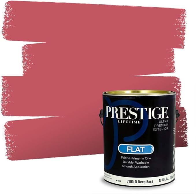PRESTIGE Paints Exterior Paint and Primer in One, 1 Gallon, Flat, Twilight