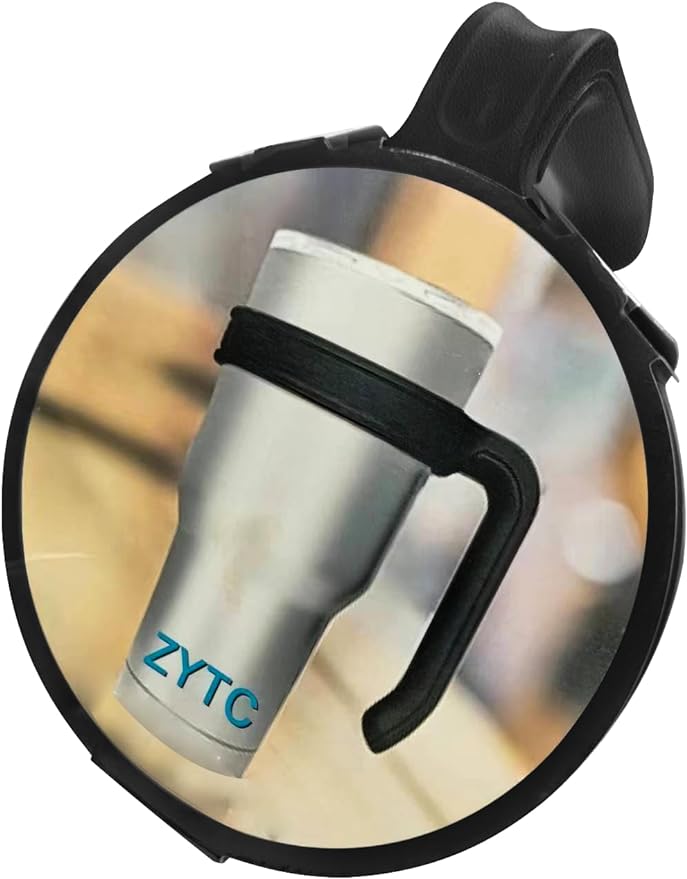 Handle for 20OZ Tumbler,Yeti Rambler Handle Anti Slip Travel Mug Grip Cup Holder for Yeti Rambler,Ozark Trail,Sic and More Tumbler Mugs