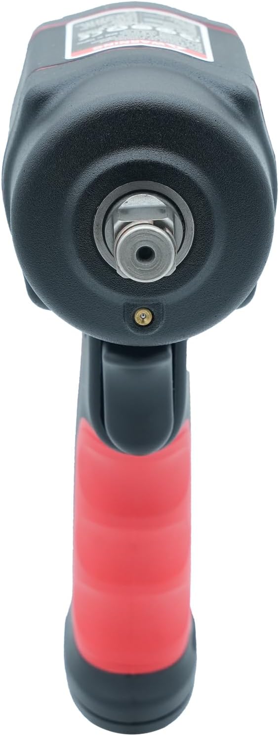 BESWELL-885 Ft.lbs Max Loosen Torque 1/2" Stubby Size Jumbo Hammer Air Impact Wrench-BW-112B3N
