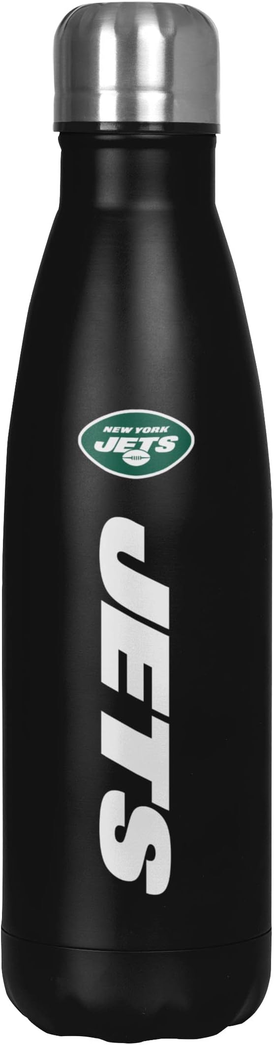 FOCO NFL unisex-adult NFL Team Logo Wordmark Chill Water Bottle