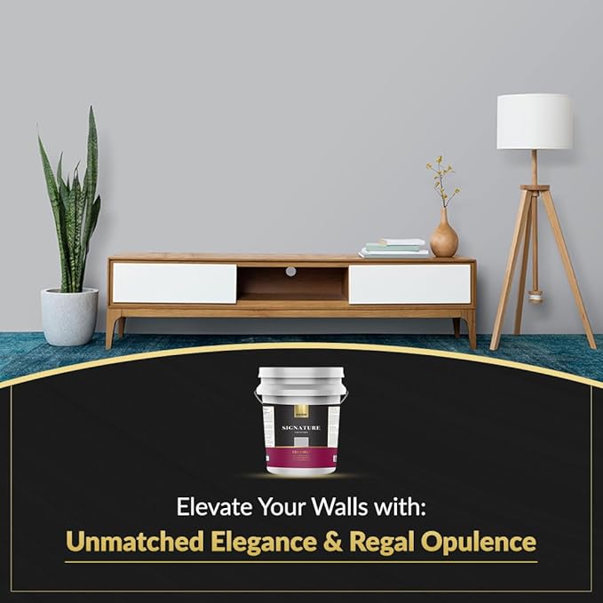 EVOLVE Signature Paint & Primer: Luxury Paint & Primer for Indoor & Outdoor Surfaces, Minimal Odor, Eggshell Sheen (Ash Gray, 5 Gallon)