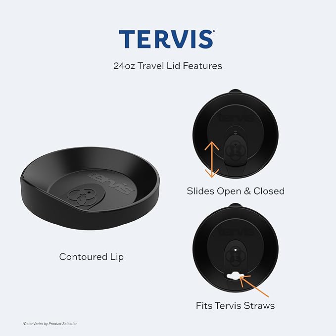 Tervis Softball - All Over Made in USA Double Walled Insulated Tumbler Travel Cup Keeps Drinks Cold & Hot, 24oz, Classic