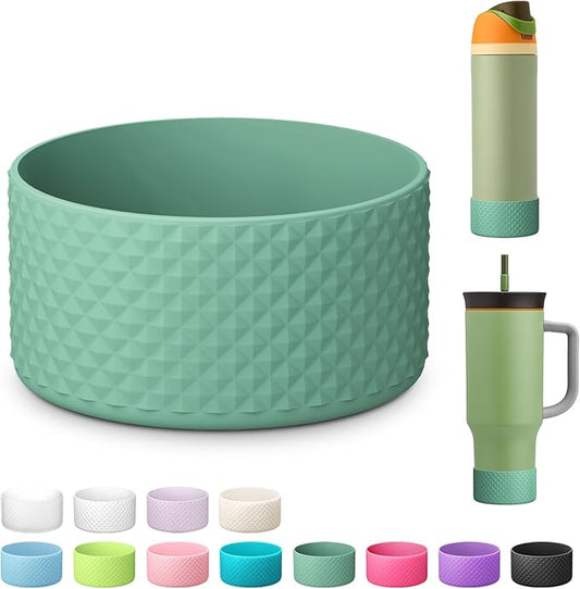 Silicone Boot for Owala Water Bottle 24 oz 32 oz 40 oz, Anti-Slip Protective Sleeve for FreeSip/Twist/Flip Stainless Steel Water Bottles Accessories