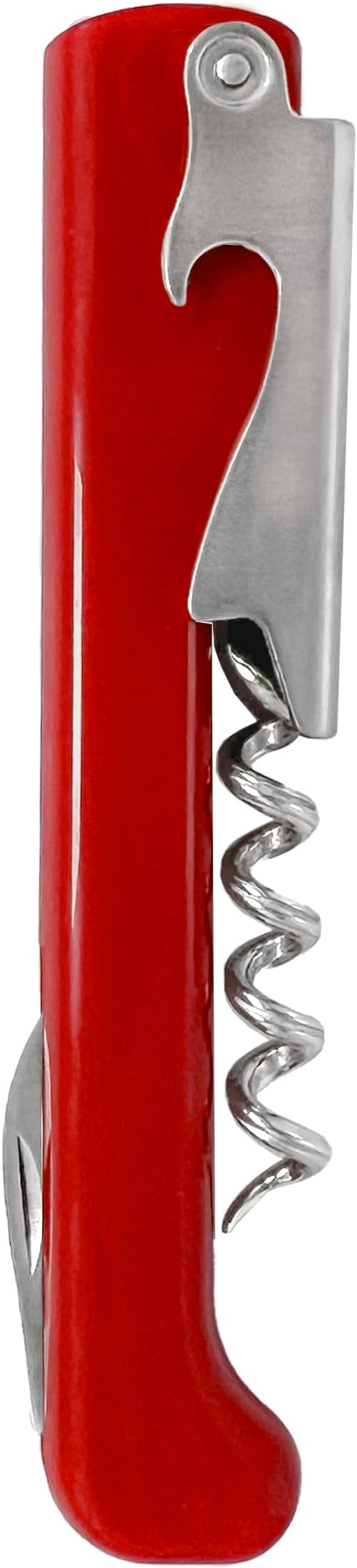 Capitano Waiter's Corkscrew, Standard ABS Handle (Red)
