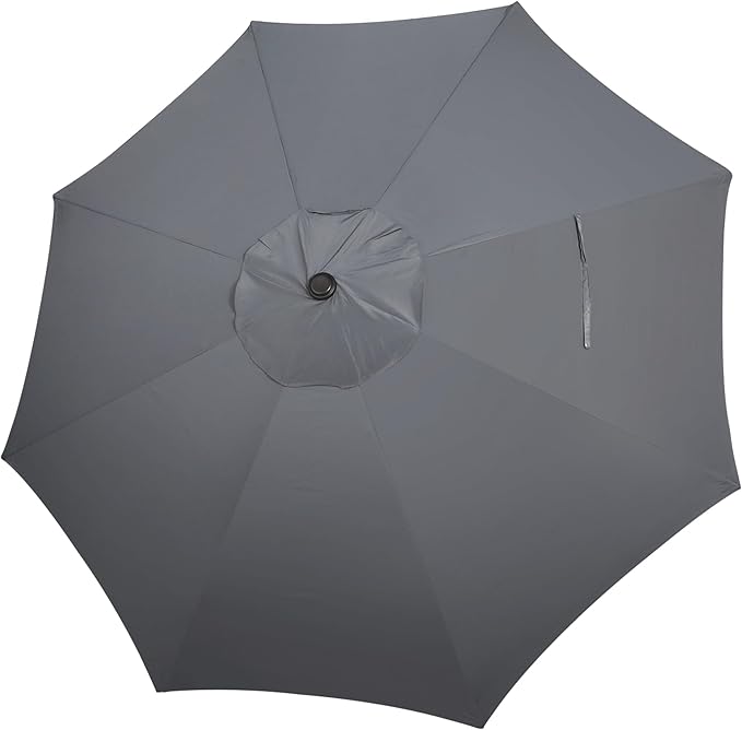 Blissun 9ft Patio Umbrella Replacement Canopy, Market Umbrella Top, Outdoor Table Umbrella Canopy for 8 Ribs, Canopy Only