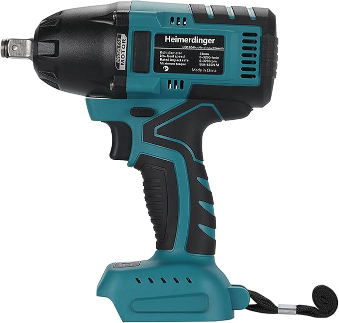 1/2 inch Cordless Impact Wrench for Makita 18V Battery, True 479 Ft-lbs (650N. m) Brushless High Torque Impact Gun for Car Home