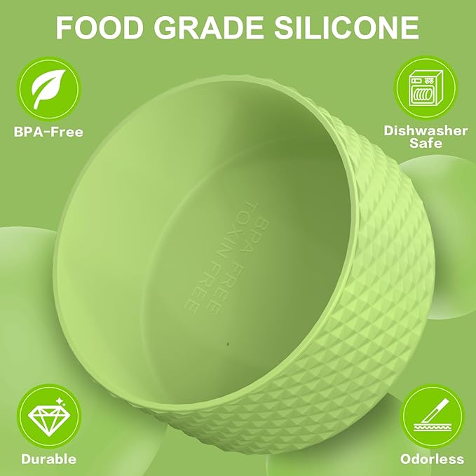 Silicone Boot for Owala Water Bottle 24 oz 32 oz 40 oz, Anti-Slip Protective Sleeve for FreeSip/Twist/Flip Stainless Steel Water Bottles Accessories