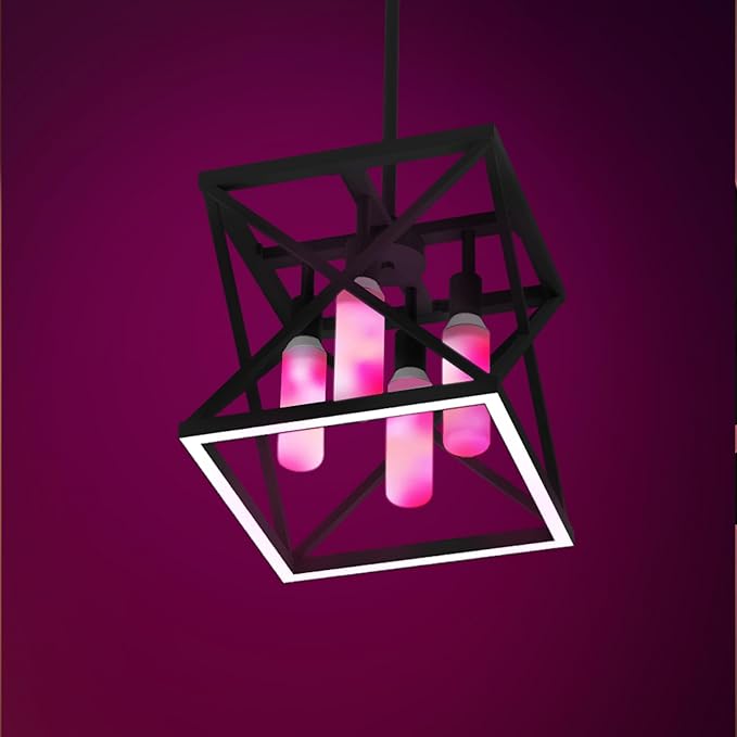 LIFX Opal Color Tube Smart LED Bulb, 104 LEDs with 52 Zones, Polychrome Flame & Morph Modes, Tunable White 1500K–9000K, Dimmable Wi-Fi RGBW Tube Light, Works with Alexa, Google, Siri, LFX/T10L/OP