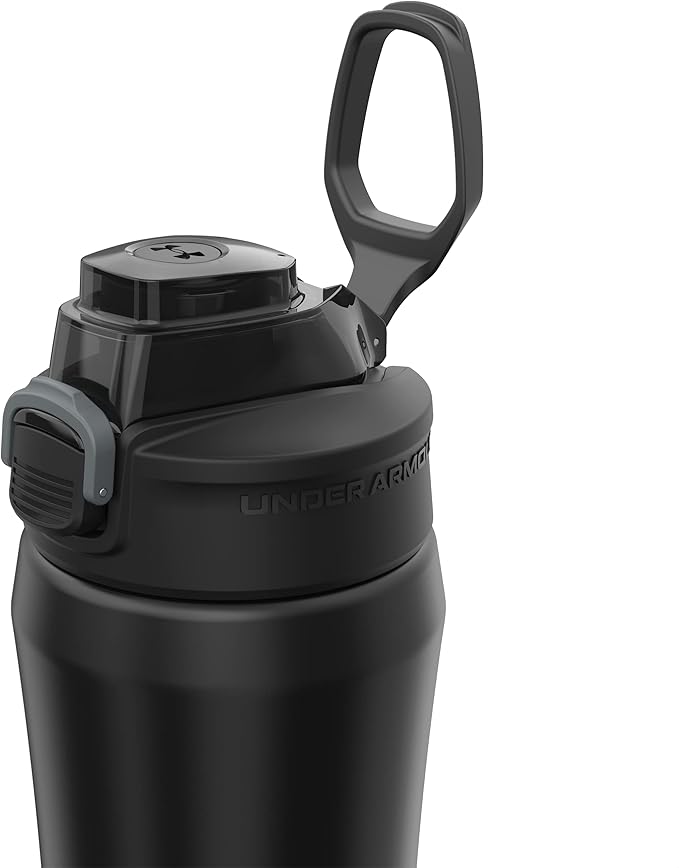 Under Armour 18oz Beyond Stainless Steel Water Bottle, Vacuum Insulated, Self Draining Protective Cap, Leak Proof, For Kids & Adults, All Sports, Gym