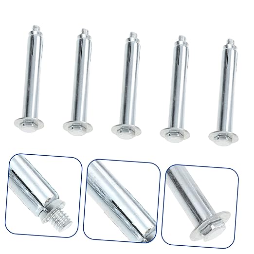 30 pcs Speed Steel Screws Screw Asphalt Anchors Ramp and Cable Driveway Rebar Hardware Wall Road Rubber for Bump Ground Heavy Bolt Bumps Curb Fasteners Concrete