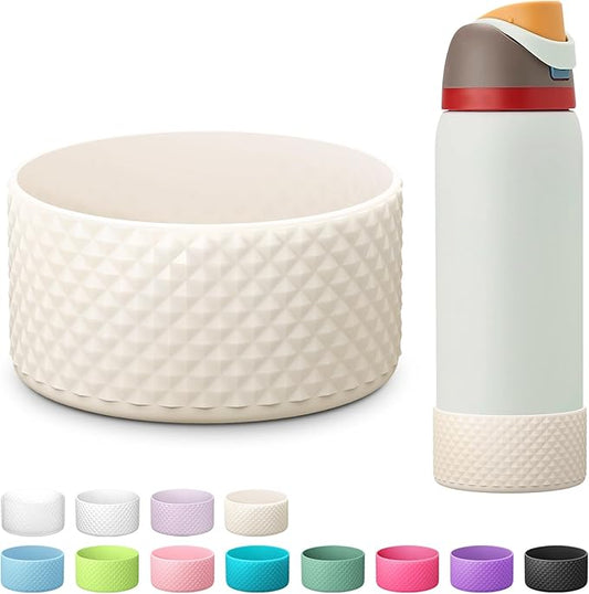 Silicone Boot for Owala Water Bottle 24 oz 32 oz 40 oz, Anti-Slip Protective Sleeve for FreeSip/Twist/Flip Stainless Steel Water Bottles Accessories