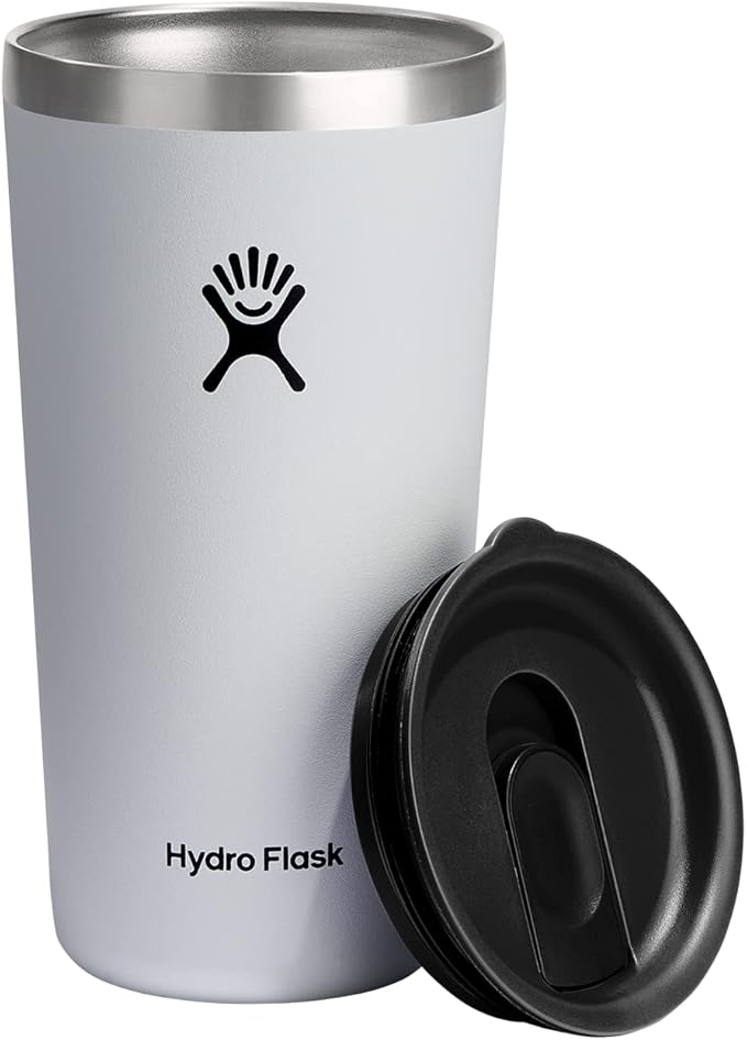 Hydro Flask All Around Stainless Steel Tumbler with Lid and Double-Wall Vacuum Insulation