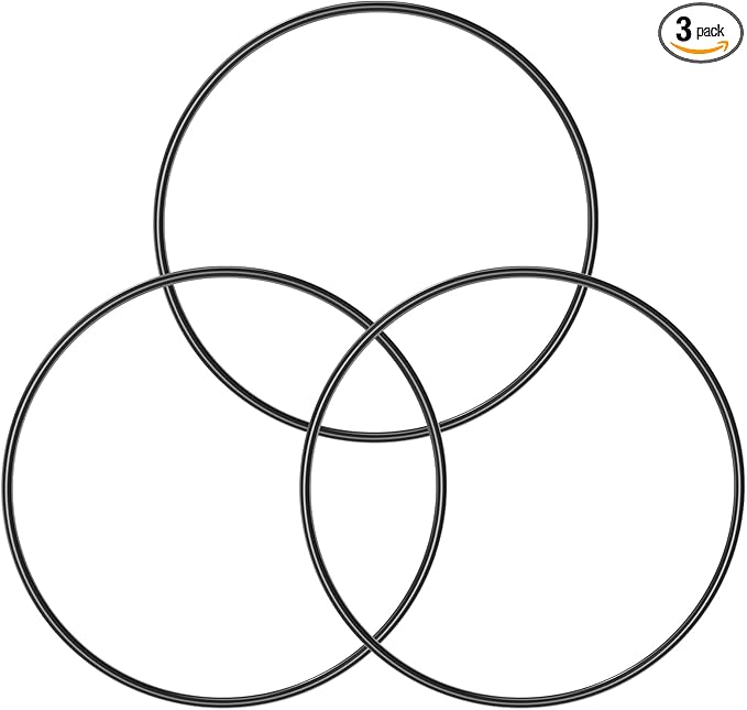 Water Filter O-Ring, 3 Pack for Pentair Pentek Big Blue Water Filters, Whole House Water Filter O-Ring Replacement for 151122