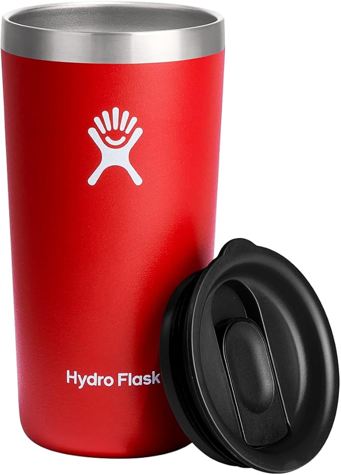 Hydro Flask All Around Stainless Steel Tumbler with Lid and Double-Wall Vacuum Insulation