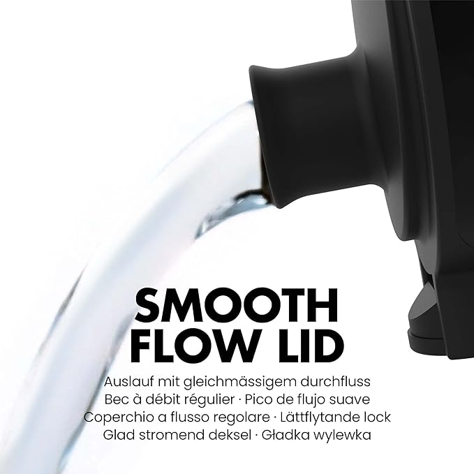 Ion8 Kids Water Bottle, Steel 400 ml/13 oz, Leak Proof, Easy to Open, Secure Lock, Dishwasher Safe, Hygienic Flip Cover, Carry Handle, Easy Clean, Durable, Scratch Resistant, Carbon Neutral, Dark Red