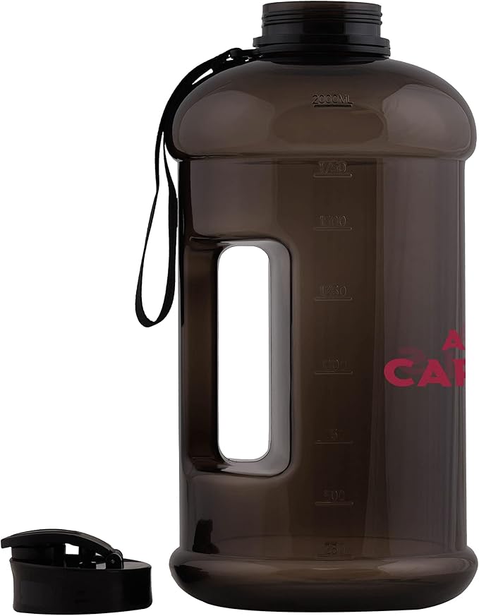 FOCO NFL Team Logo 2L Plastic Clear Large Sports Water Bottle