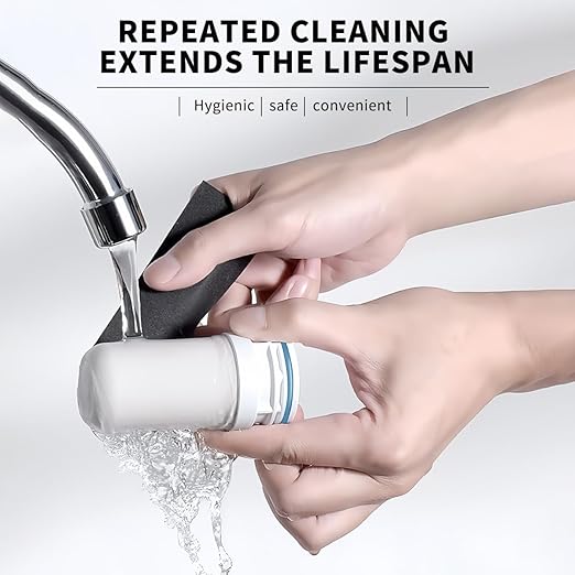 Water Filter for Sink Faucet Mount Filter Purifier System,New Leak-Proof Technology,Ceramic Cartridge Element