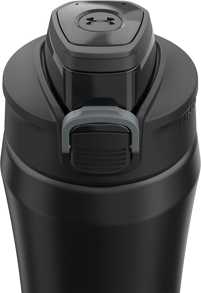 Under Armour 18oz Beyond Stainless Steel Water Bottle, Vacuum Insulated, Self Draining Protective Cap, Leak Proof, For Kids & Adults, All Sports, Gym