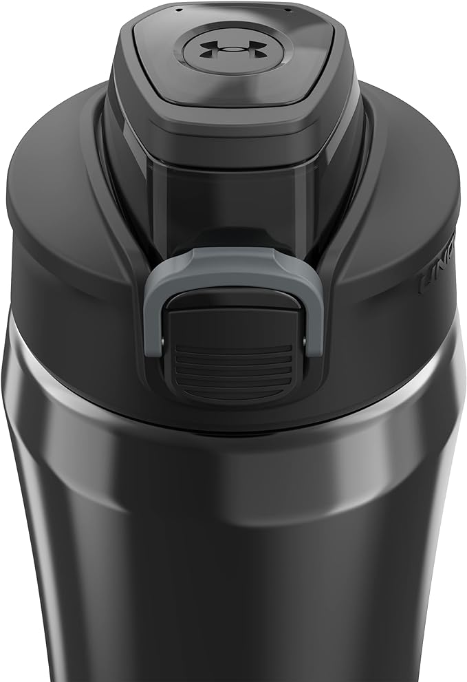 Under Armour 18oz Beyond Stainless Steel Water Bottle, Vacuum Insulated, Self Draining Protective Cap, Leak Proof, For Kids & Adults, All Sports, Gym