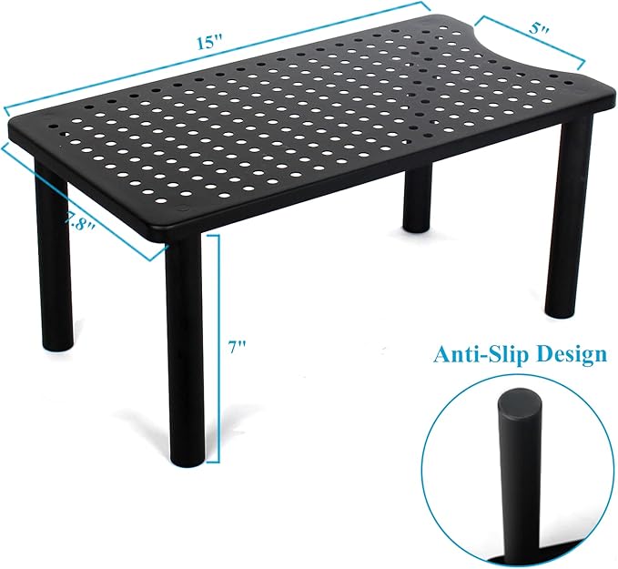 Water Dispenser Stand for Countertop-Metal Water Filter Stand Holder, Compatible with Brita Water Pitcher & ZeroWater Pitcher,Perfect for Drink Dispenser Stand (Black)