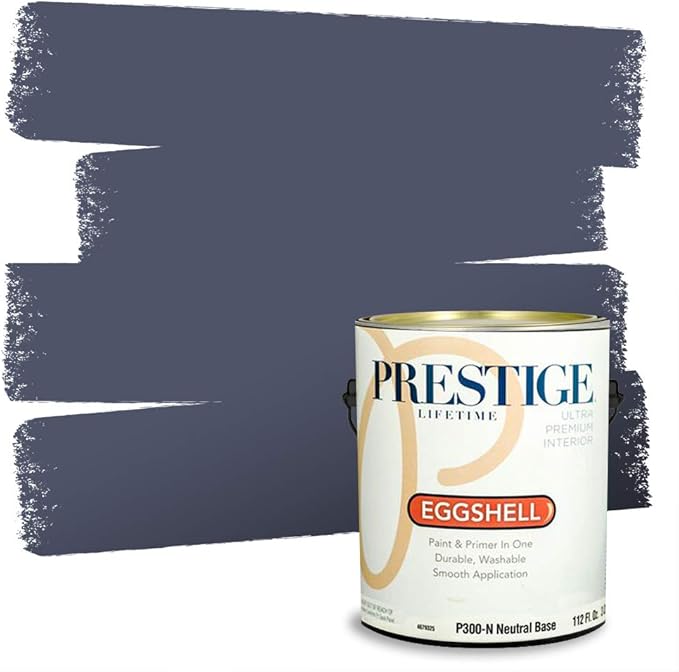 PRESTIGE Interior Paint and Primer in One, Deep Space, Eggshell, 1 Gallon