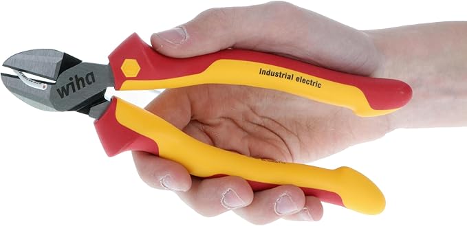 Wiha 32981 Insulated Industrial Pliers/Cutters Set, 3-Piece