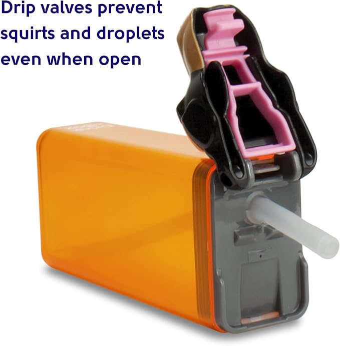 Reusable Water Bottle | Officially Licensed NCAA Sports Bottle | BPA Free | Dishwasher Safe | Smokey Mascot | 12 oz Drink in the Box - The University of Tennessee