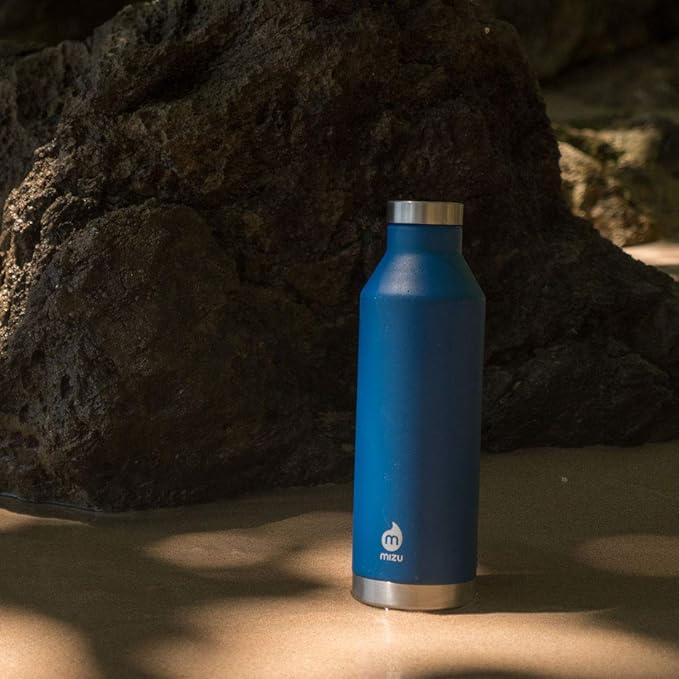 Mizu - V8 Water Bottle | 26 oz. Double Wall Stainless Steel Vacuum Insulated | Narrow Mouth with Leak Proof Cap | Multiple Colors | BPA Free