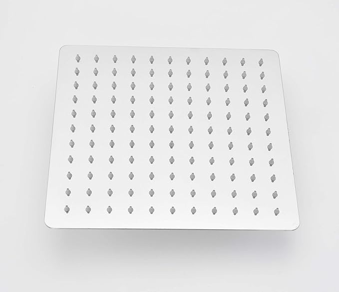 Shower Trim Kit with Valve, Shower System Includes 8 Inches Rain Shower Head With Handheld, Solid Brass Pressure Balance Valve, Chrome Finish