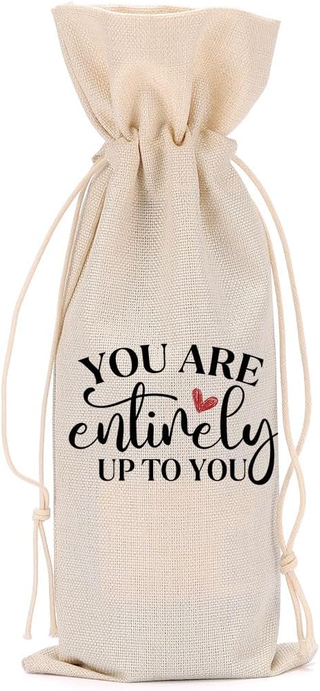 Funny Wine Quotes Wine Bag Wine Tasting Party Supplies for Wine Lovers Women Men Bride Coworker Grandma Christmas Birthday Wedding Bachelorrette Party Wine Bags