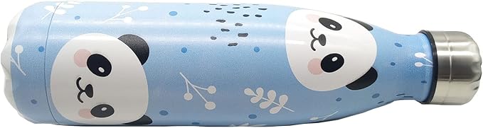 Panda Insulated Sport Water Bottles Stainless Steel Travel Mugs BPA Free Tumbler For Outdoor Camping Travel 20oz