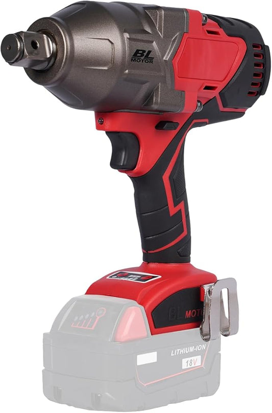 FSYAO 18V 3/4 inch cordless impact wrench-brushless, 1100 ft-lbs(1500Nm) maximum torque, 4-speed adjustment, automatic start and stop.(Main unit only, no battery).