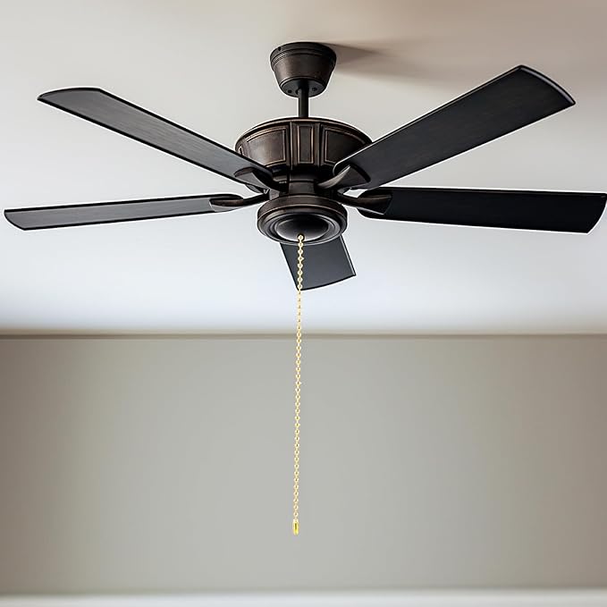 3 Pack Pull Chain String Extension Ceiling Fan Pull Chain Stainless Steel Switch Chain Extender wif Connector, for Ceiling Fan Light Fixture Light Bulb,1 Meter Length(Gold)