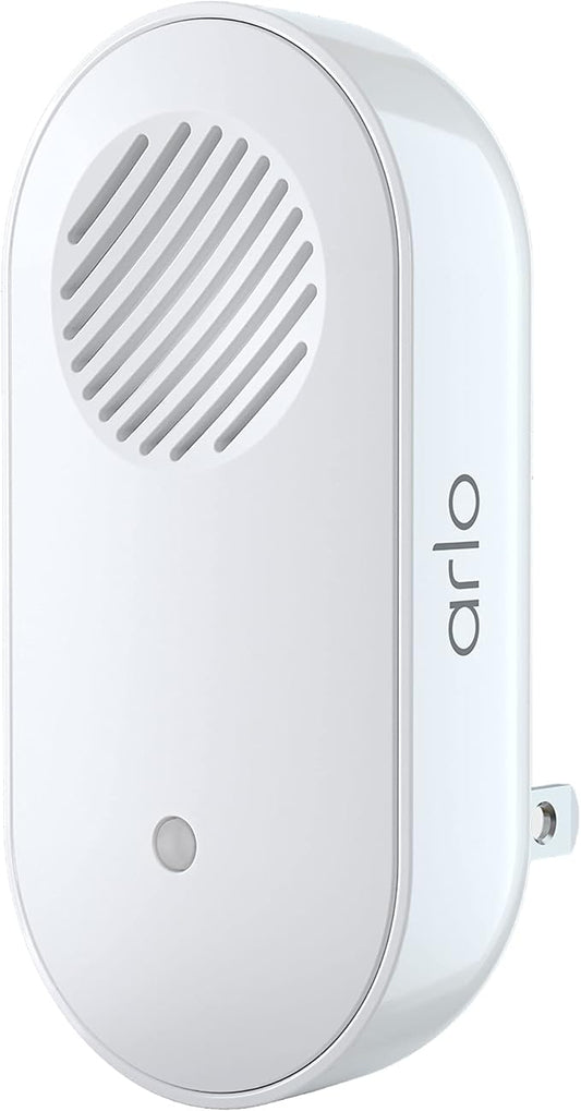 Arlo Chime 2, Built-in Siren, Audible Alerts, Customizable Melodies, Wi-Fi Connected, Compatible with: Wired/Wireless Doorbell Camera, Security Cameras,Smart Home Devices(Does not Work: Pro, Ultra)