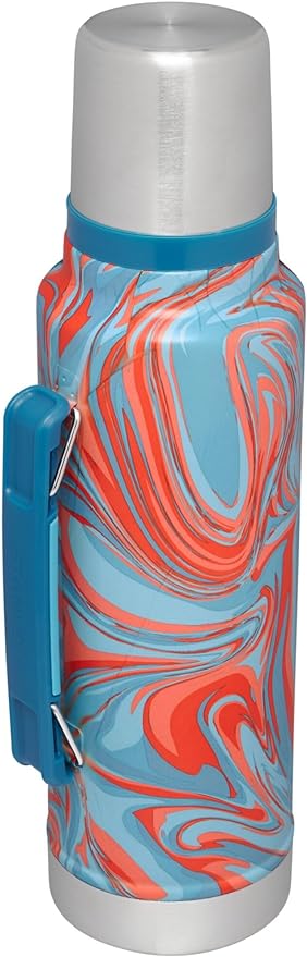 Stanley Classic Vacuum Insulated Wide Mouth Bottle -BPA-Free 18/8 Stainless Steel Thermos for Cold & Hot Beverages