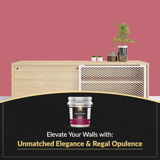 EVOLVE Signature Paint & Primer: Luxury Paint & Primer for Indoor & Outdoor Surfaces, Minimal Odor, Eggshell Sheen (Utah Red, 5 Gallon)