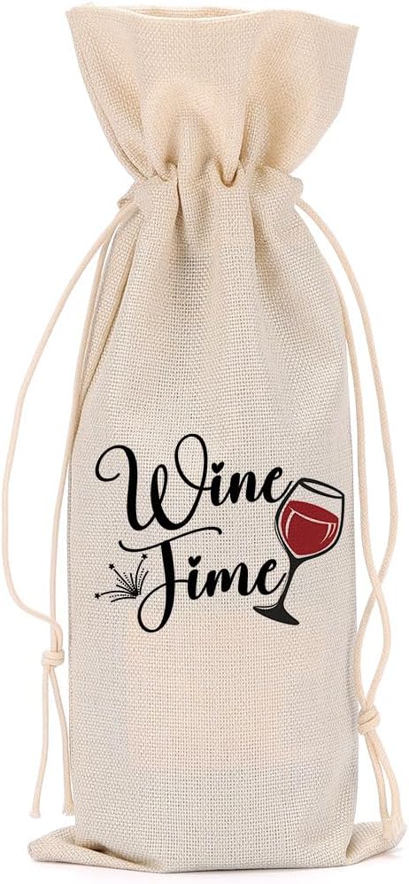 Funny Wine Quotes Wine Bag Wine Tasting Party Supplies for Wine Lovers Women Men Bride Groom Friend Christmas Birthday Wedding Bachelorrette Party Wine Bags
