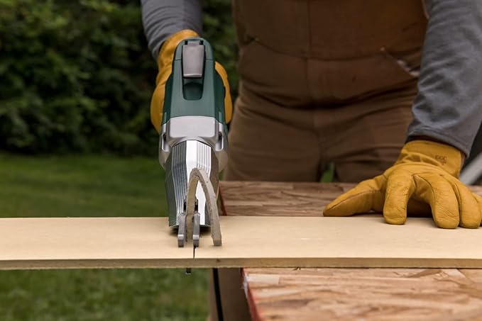 PacTool SS404 Contractor Grade Snapper Shear - Electric Cutter for Fiber Cement Siding - Power Tools for Professionals