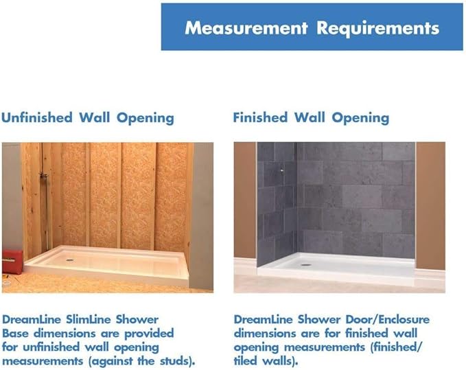 DreamLine SlimLine 42 in. D x 42 in. W x 2 3/4 in. H Double Threshold Shower Base in Biscuit, DLT-1042420-22