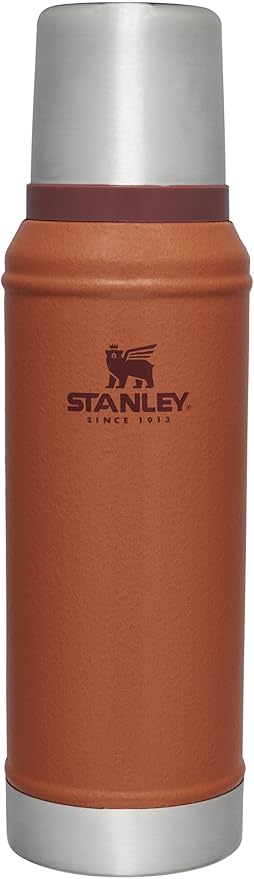 Stanley Classic Vacuum Insulated Wide Mouth Bottle -BPA-Free 18/8 Stainless Steel Thermos for Cold & Hot Beverages
