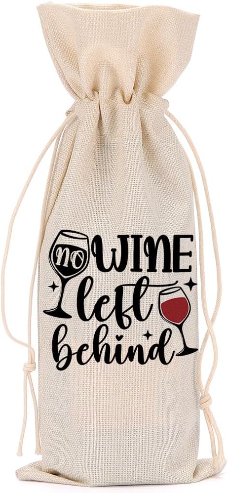 Funny Wine Quotes Wine Bag Wine Tasting Party Supplies for Wine Lovers Women Men Bride Groom Father Christmas Birthday Wedding Bachelorrette Party Wine Bags