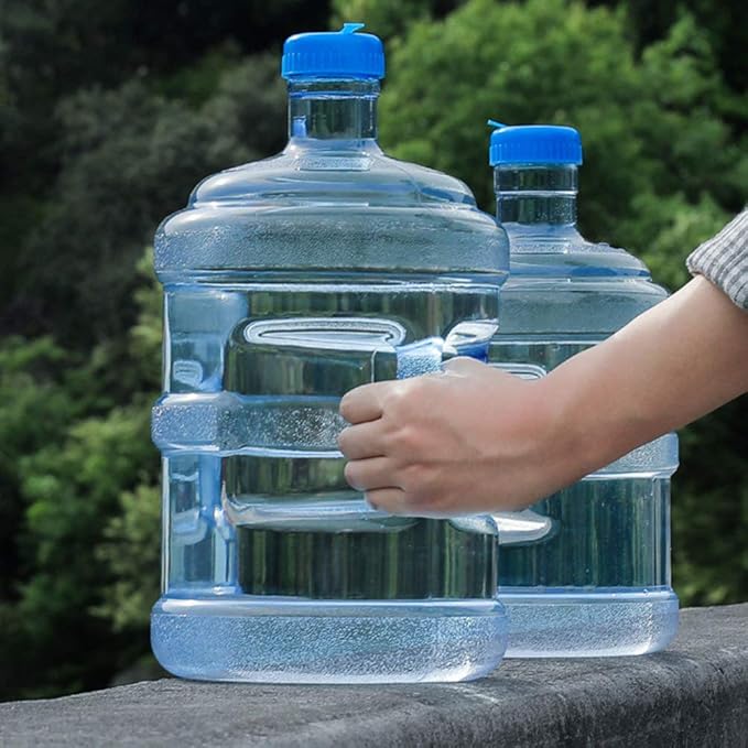 LIOOBO Camping Water Storage Drinking Container: Plastic Water Jug Big Bottle for Hiking Mountaineering Picnic Fishing Car Office 0. 8 Gallon