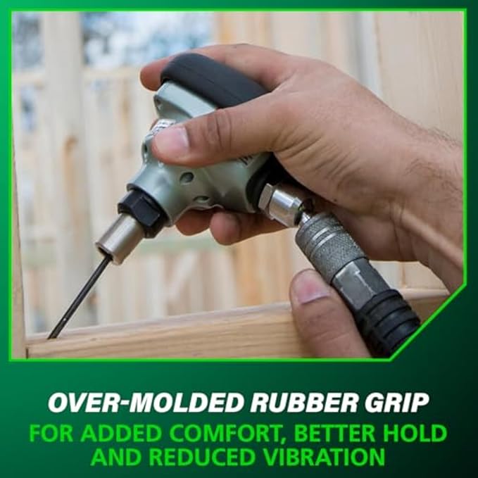 Metabo HPT Palm Nailer, Pro-preferred Pneumatic Power Nailers, Palm Tool for Joist Hangers & Connectors, Magnetic Nose for Precise Fastening, 360° Swivel Plug, 2-1/2″ to 3-1/2″ Bulk Fasteners, NH90AB