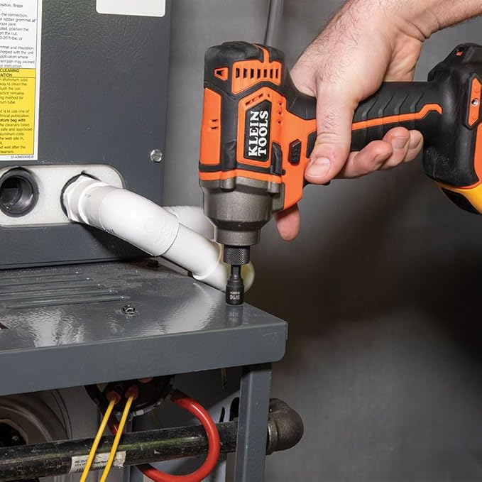 Klein Tools 33800 Impact Driver Bit Set, 35-Piece, S2 Steel with Phillips, Slotted, Square, TORX Bits and Magnetic Nut Drivers in MODbox Case